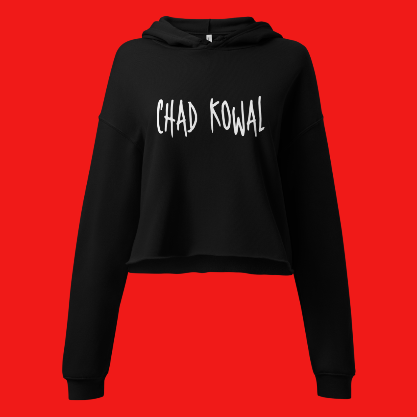 Chad Kowal Logo Crop Hoodie