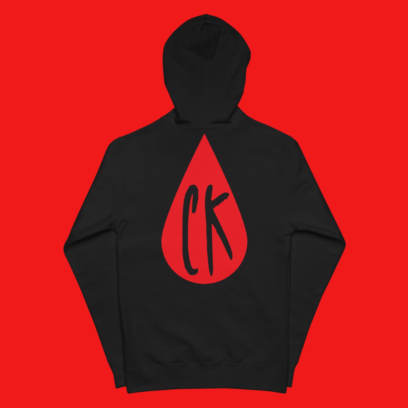 Chad Kowal Blood Drop Logo Zip Up Hoodie